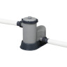 Каркасный бассейн BESTWAY POWER STEEL 640х274х132см, 19281л + фильтр-насос 5678 л/ч, тент, лестница 5611Z BW