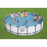 Каркасный бассейн BESTWAY STEEL PRO MAX 488х122см, 19480л 5619E BW